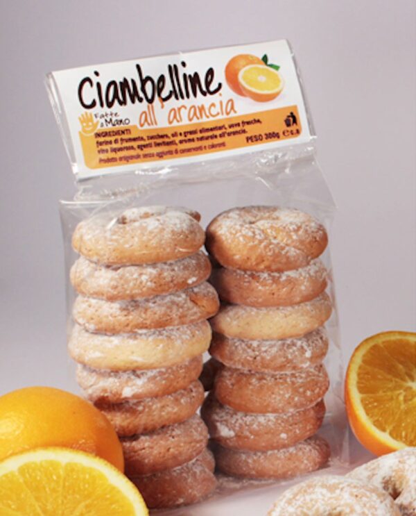 Ciambelline arancia artigianali 250 g - Pasticceria Stefano Campoli